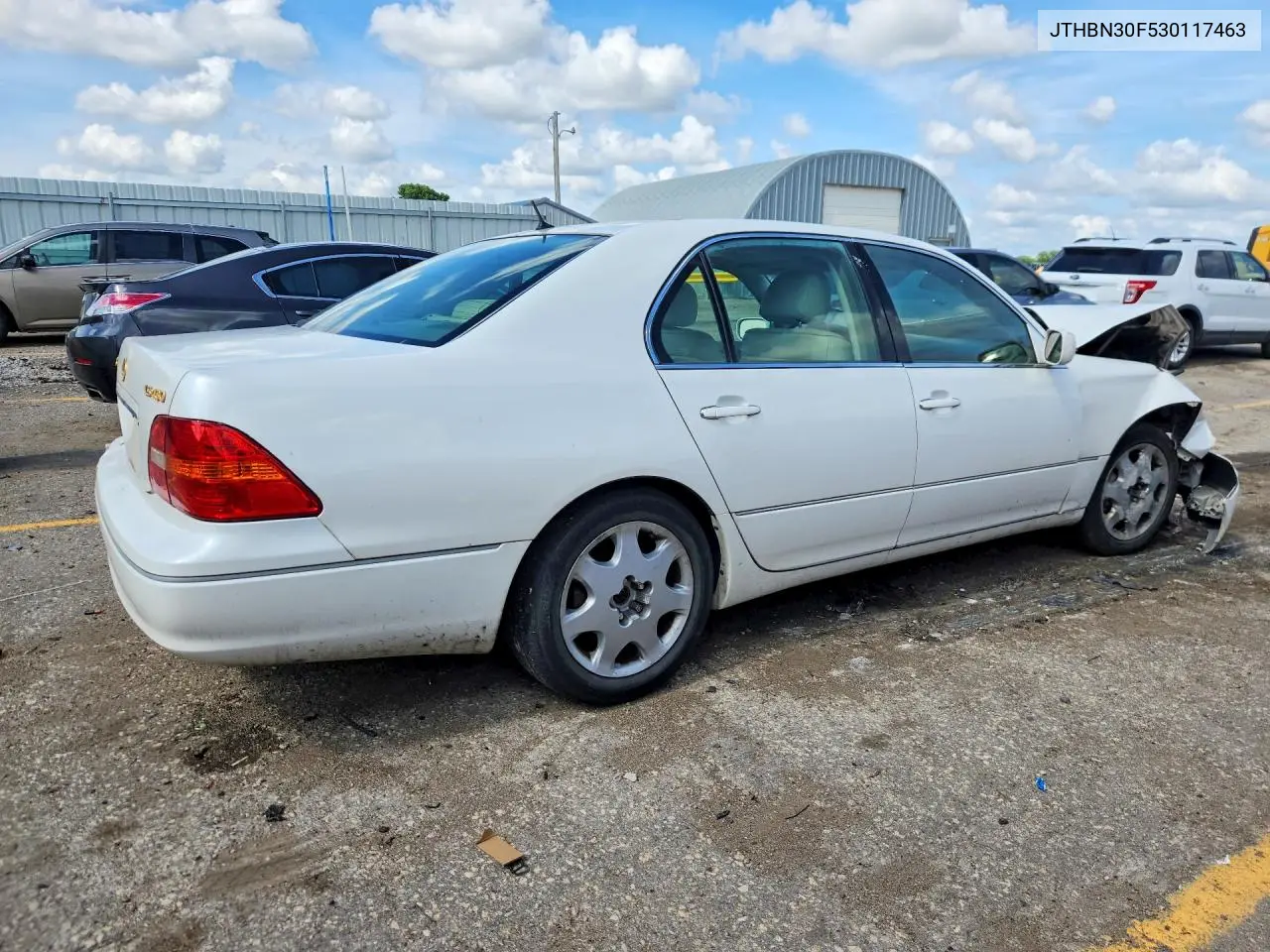 2003 Lexus Ls 430 VIN: JTHBN30F530117463 Lot: 55728326