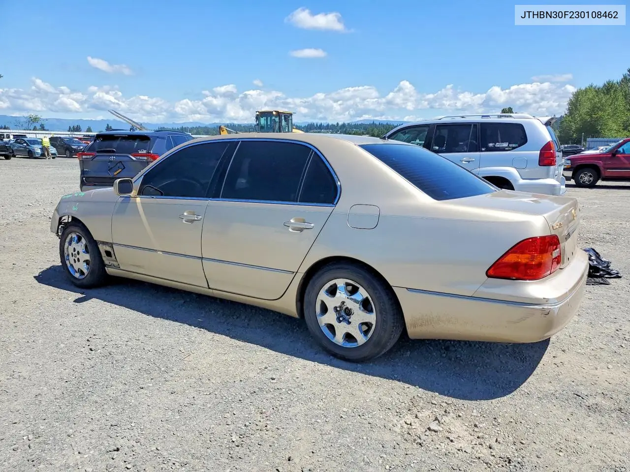 2003 Lexus Ls 430 VIN: JTHBN30F230108462 Lot: 56822586