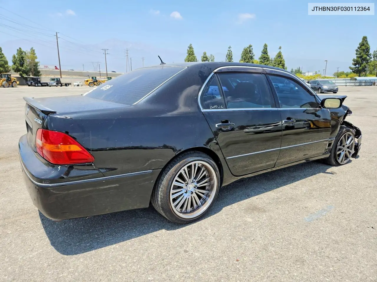 2003 Lexus Ls 430 VIN: JTHBN30F030112364 Lot: 57068186