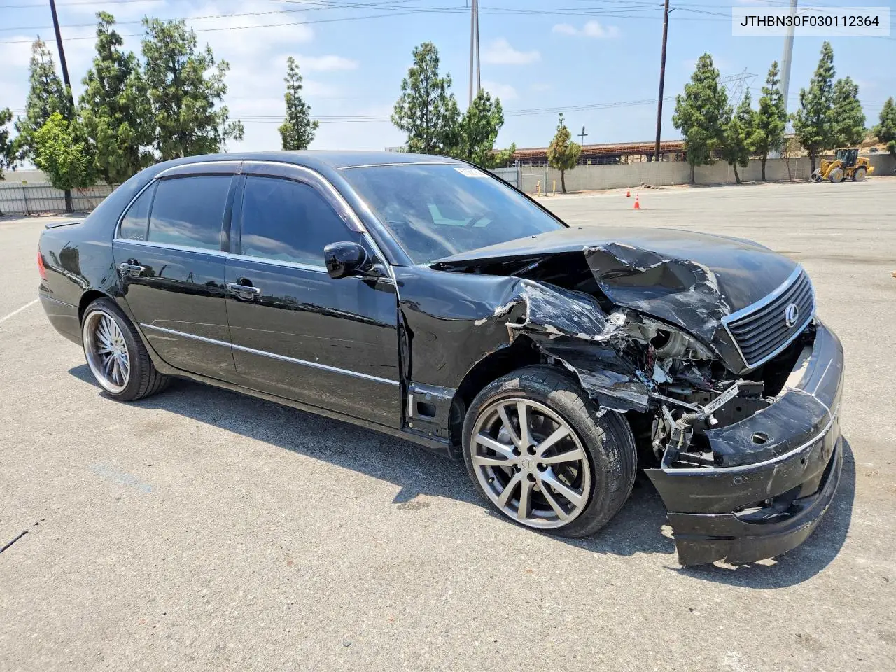 2003 Lexus Ls 430 VIN: JTHBN30F030112364 Lot: 57068186