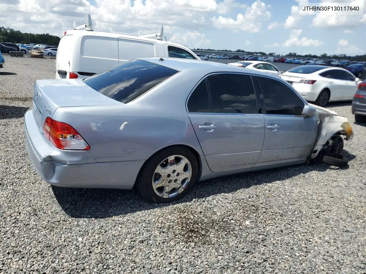 2003 Lexus Ls 430 VIN: JTHBN30F130117640 Lot: 58966006