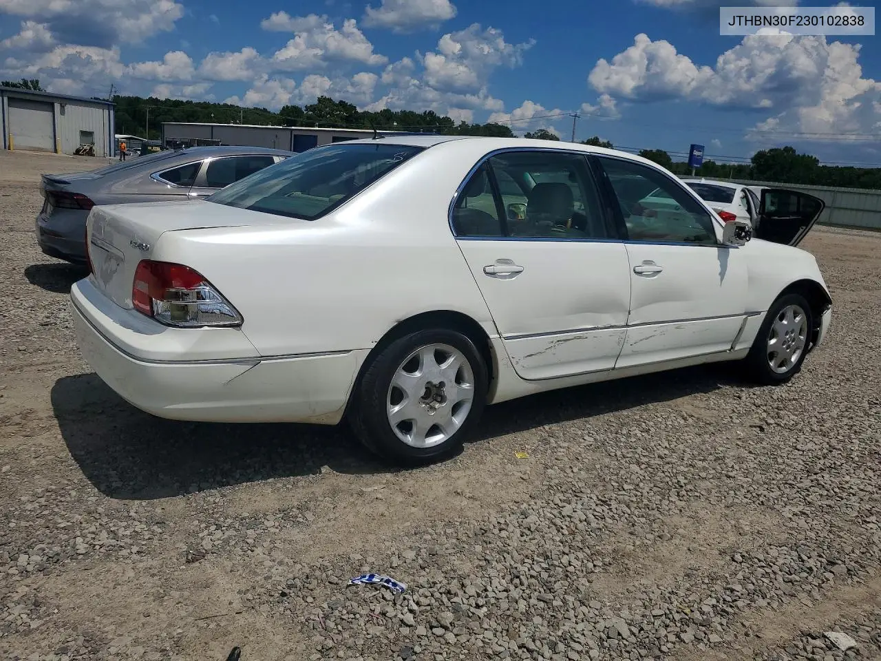 2003 Lexus Ls 430 VIN: JTHBN30F230102838 Lot: 59986756