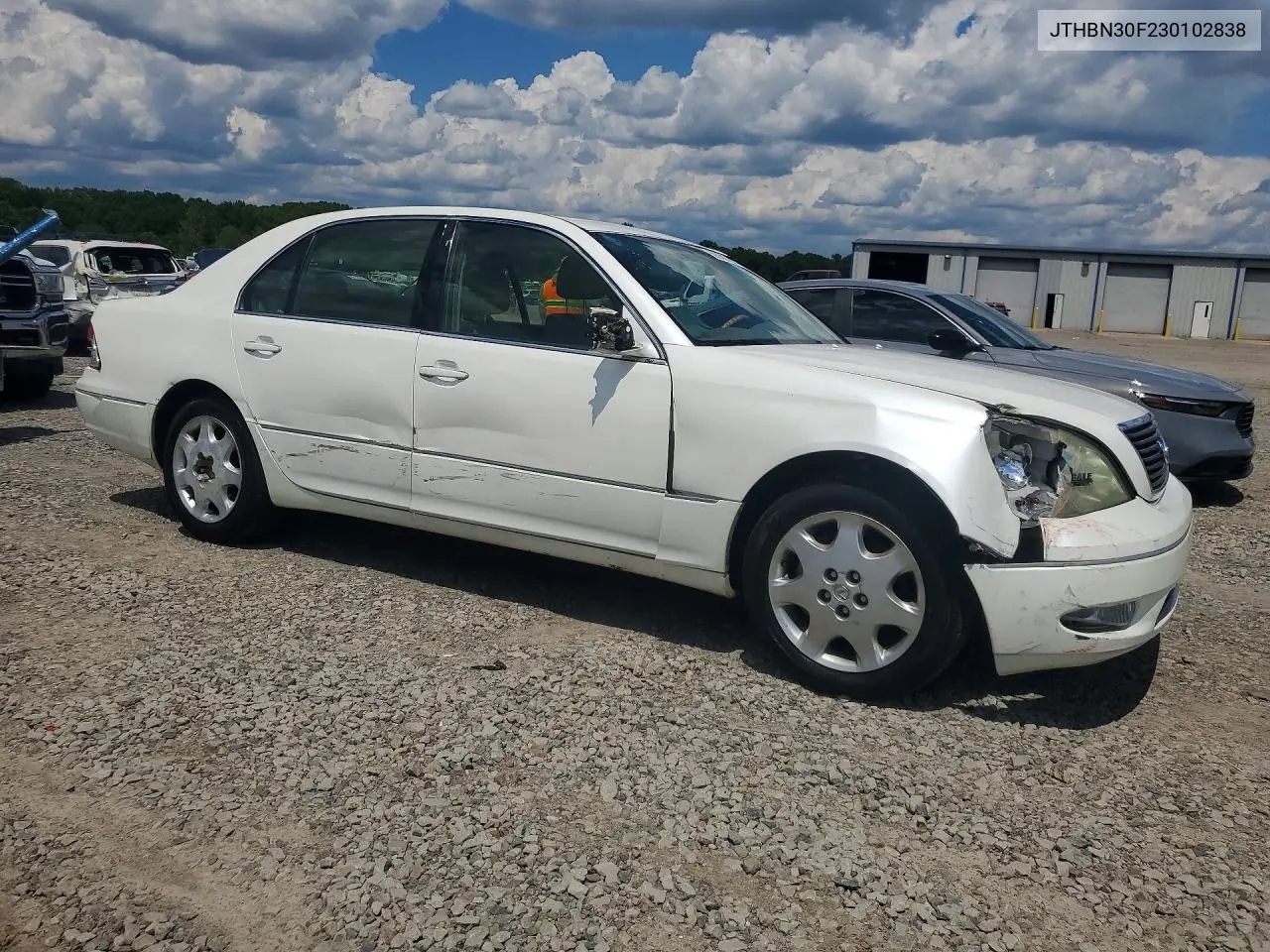 2003 Lexus Ls 430 VIN: JTHBN30F230102838 Lot: 59986756