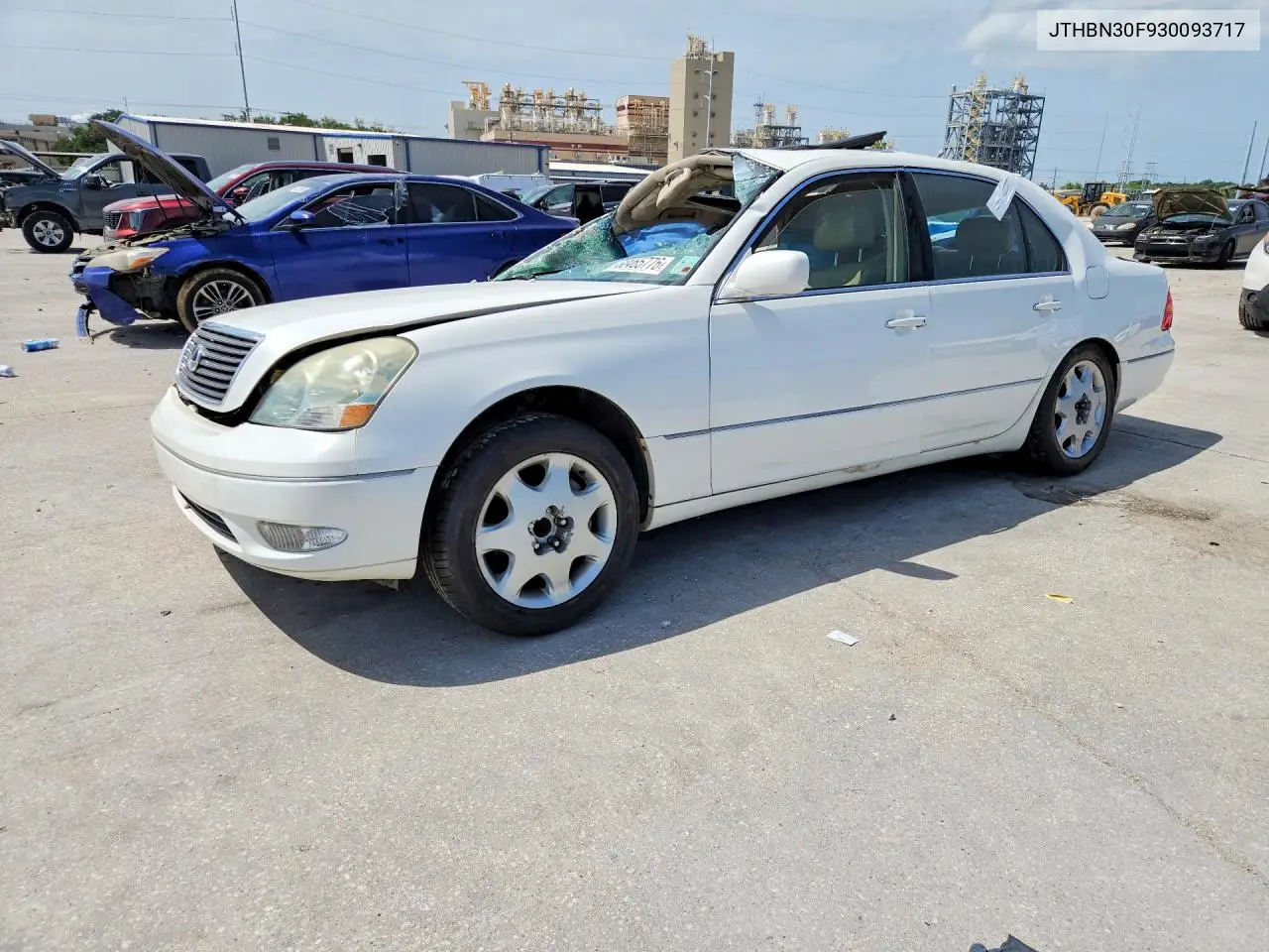 2003 Lexus Ls 430 VIN: JTHBN30F930093717 Lot: 60465776