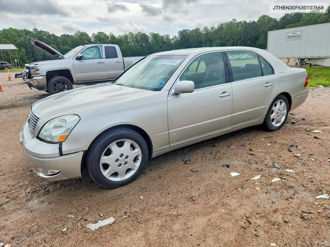 2003 Lexus Ls 430 VIN: JTHBN30F630107668 Lot: 60763486