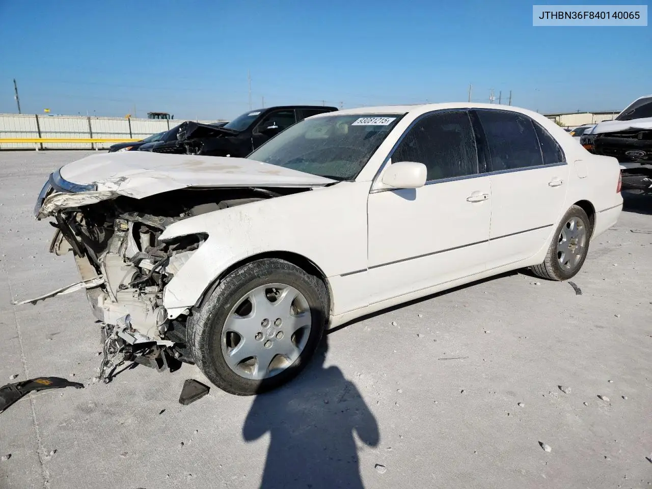 JTHBN36F840140065 2004 Lexus Ls 430