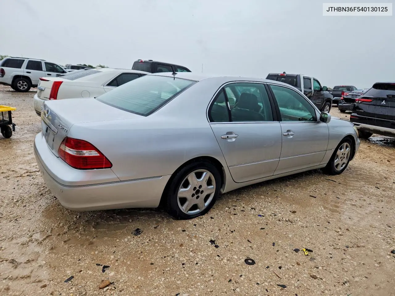 2004 Lexus Ls 430 VIN: JTHBN36F540130125 Lot: 57599366