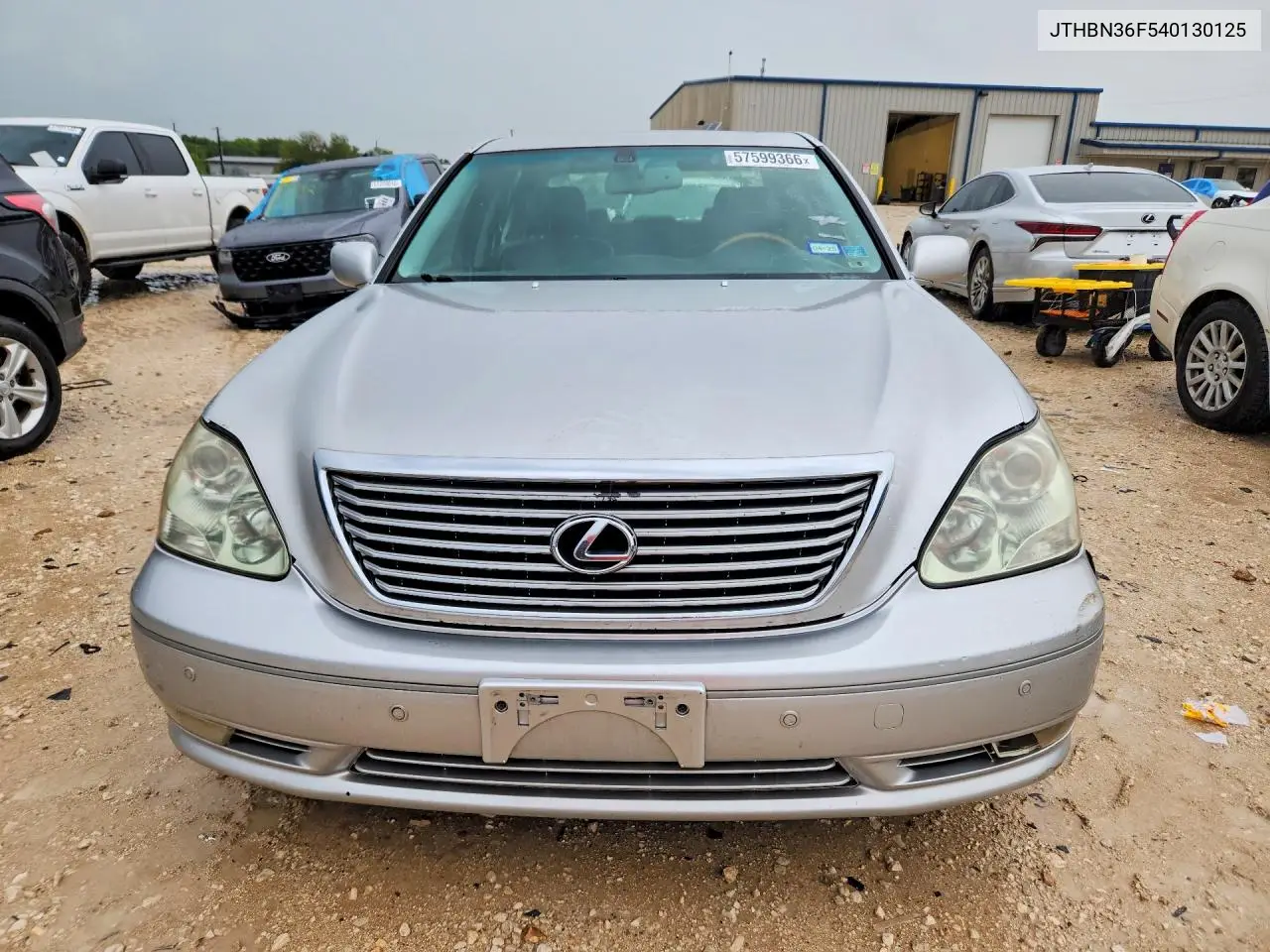 2004 Lexus Ls 430 VIN: JTHBN36F540130125 Lot: 57599366