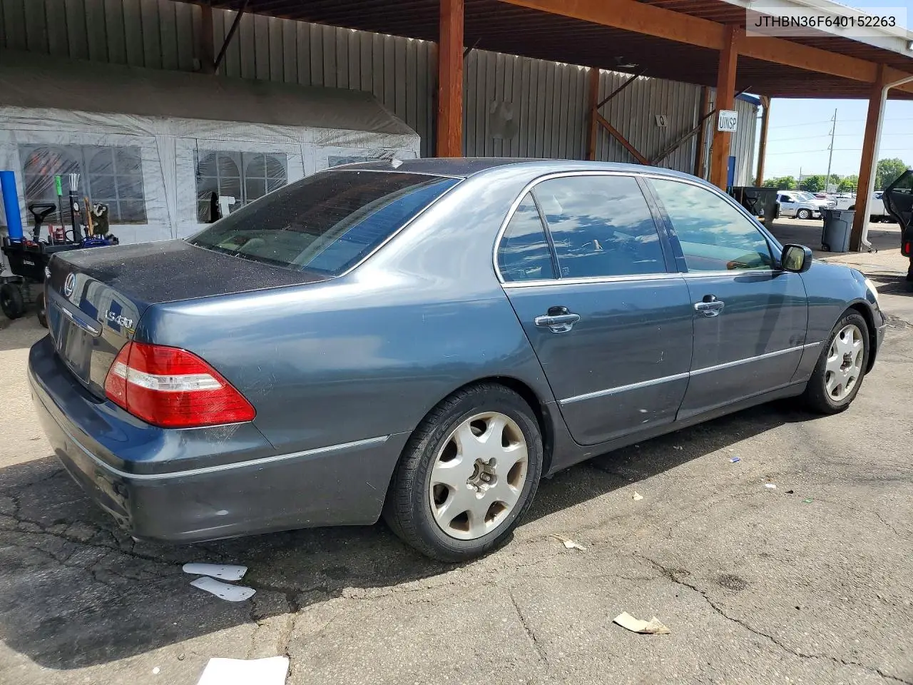 2004 Lexus Ls 430 VIN: JTHBN36F640152263 Lot: 58820116