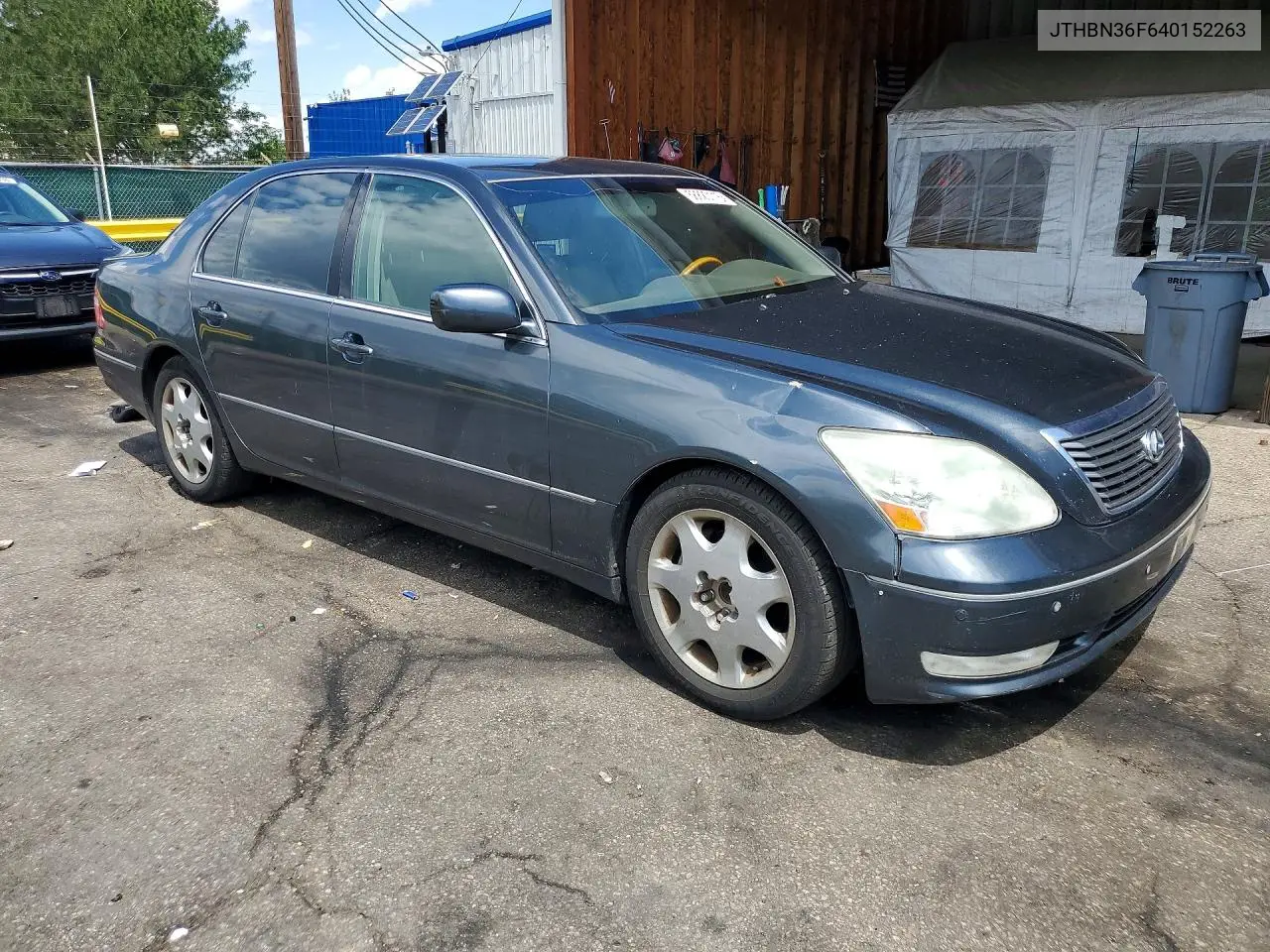 2004 Lexus Ls 430 VIN: JTHBN36F640152263 Lot: 58820116