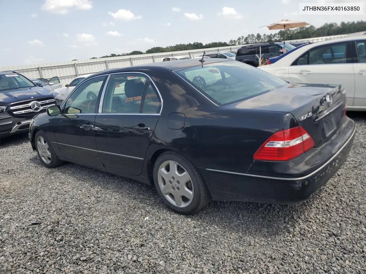 2004 Lexus Ls 430 VIN: JTHBN36FX40163850 Lot: 60437376