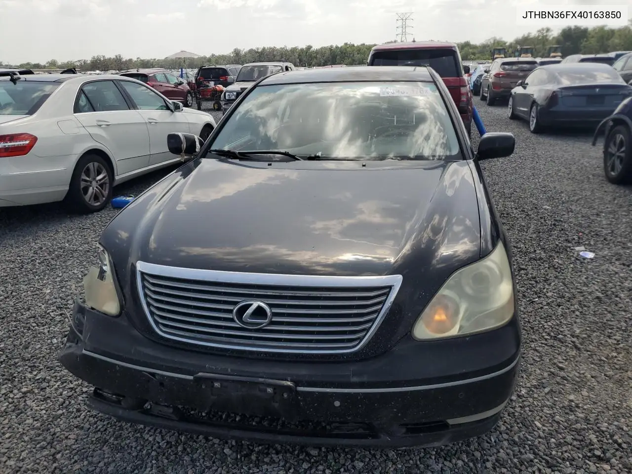 2004 Lexus Ls 430 VIN: JTHBN36FX40163850 Lot: 60437376