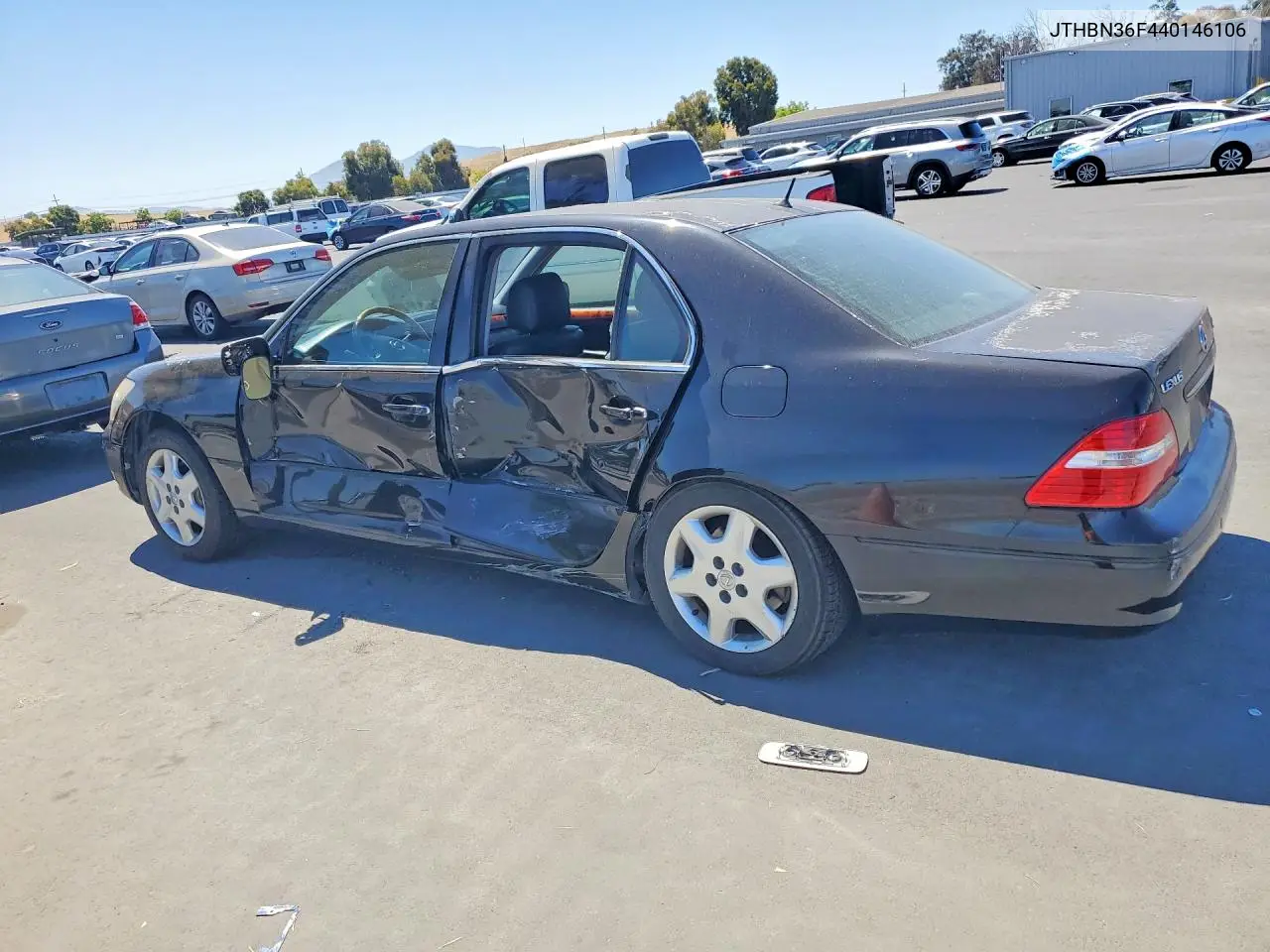 2004 Lexus Ls 430 VIN: JTHBN36F440146106 Lot: 60600226