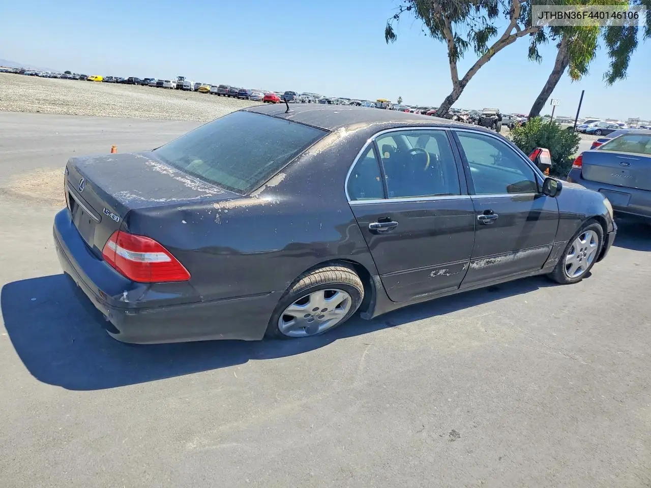 2004 Lexus Ls 430 VIN: JTHBN36F440146106 Lot: 60600226