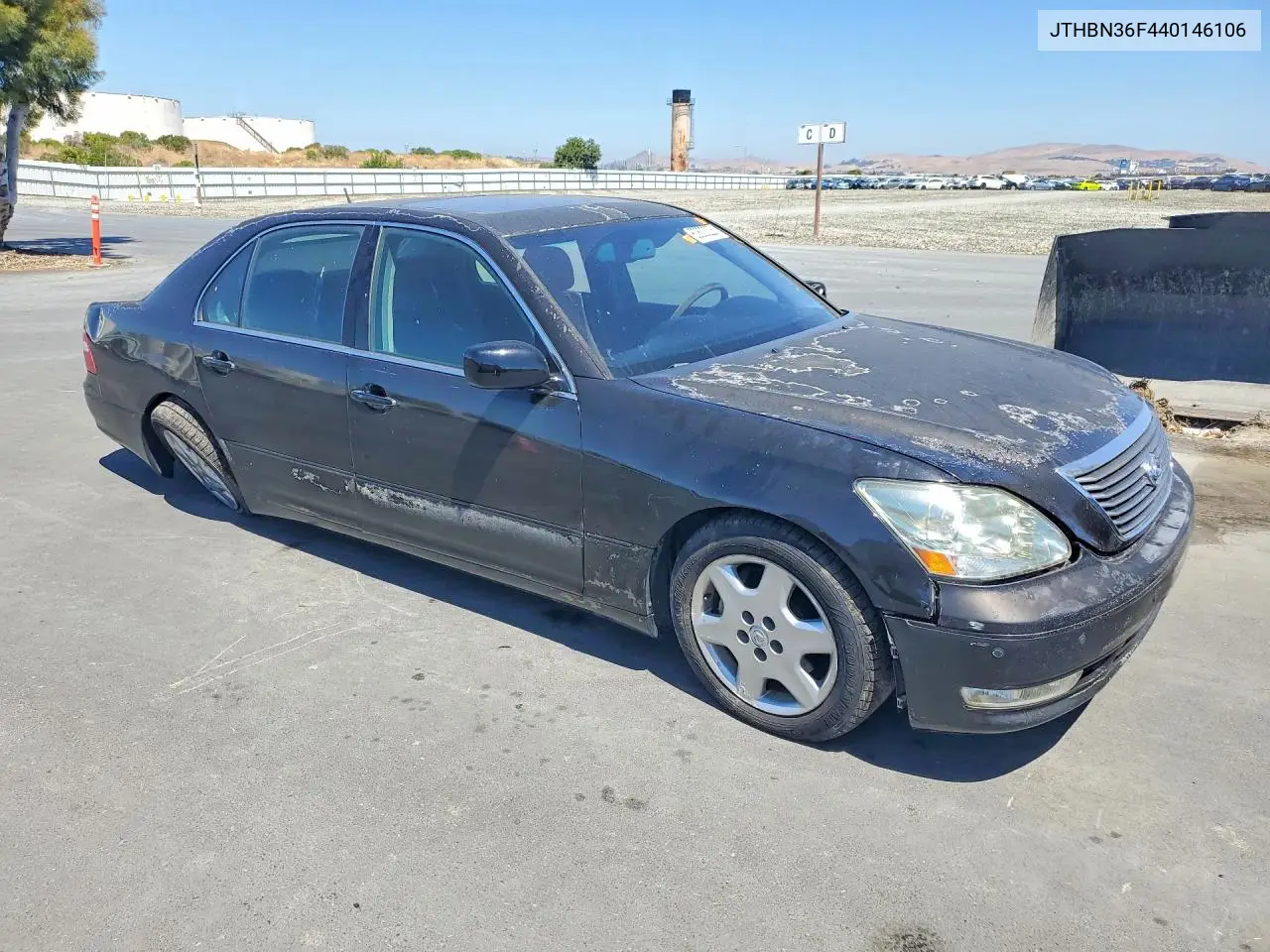 2004 Lexus Ls 430 VIN: JTHBN36F440146106 Lot: 60600226