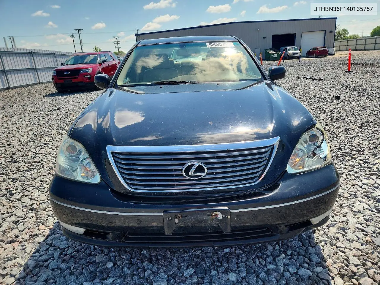 2004 Lexus Ls 430 VIN: JTHBN36F140135757 Lot: 60600306