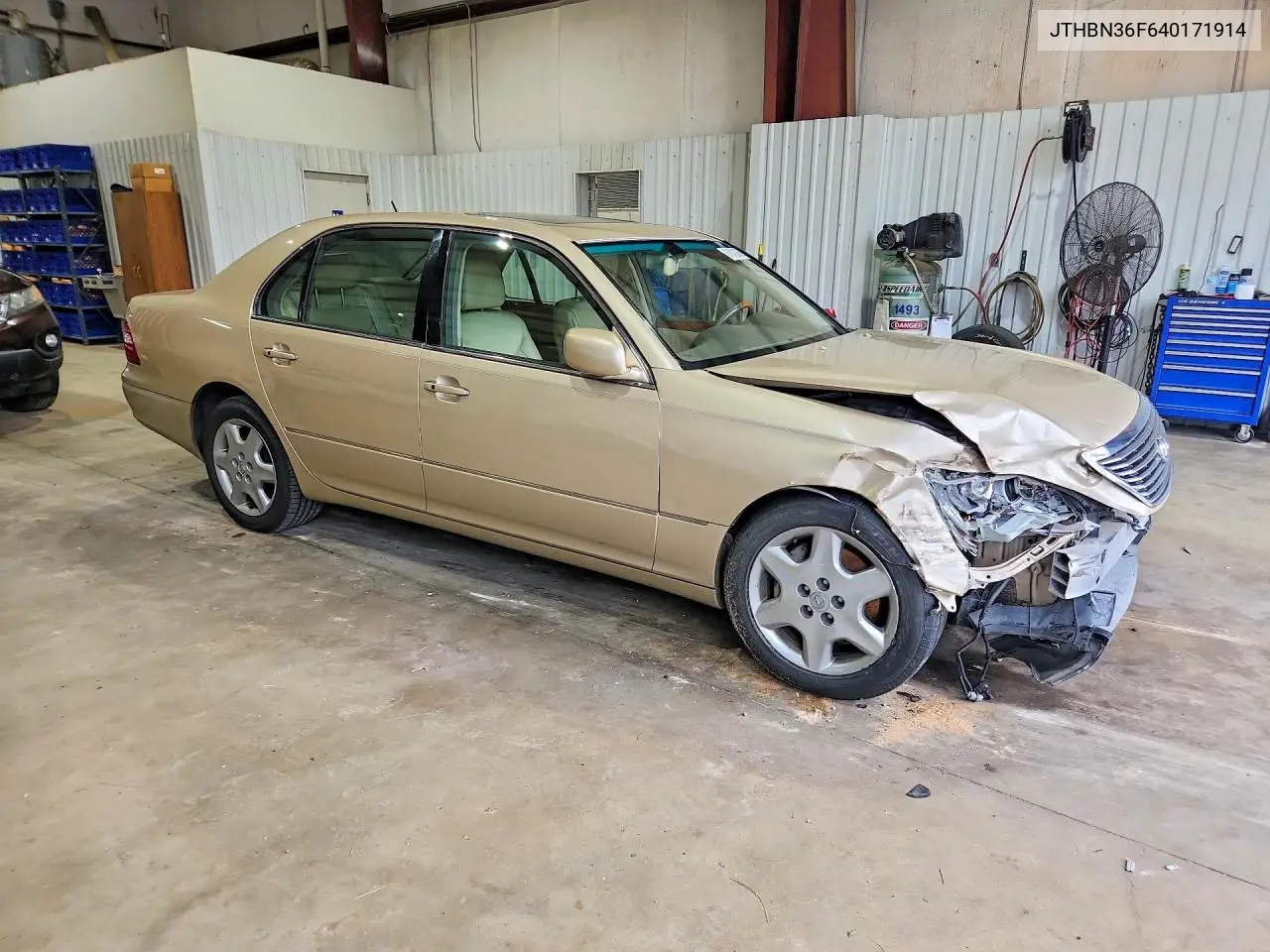2004 Lexus Ls 430 VIN: JTHBN36F640171914 Lot: 61042366