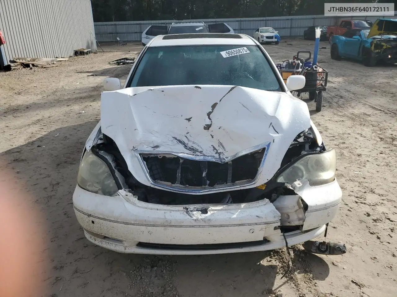 JTHBN36F640172111 2004 Lexus Ls 430 Base
