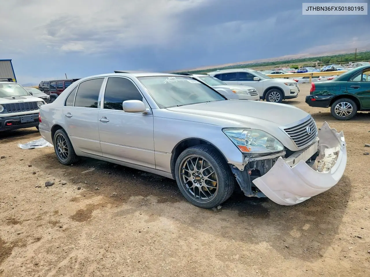 2005 Lexus Ls 430 VIN: JTHBN36FX50180195 Lot: 55976076