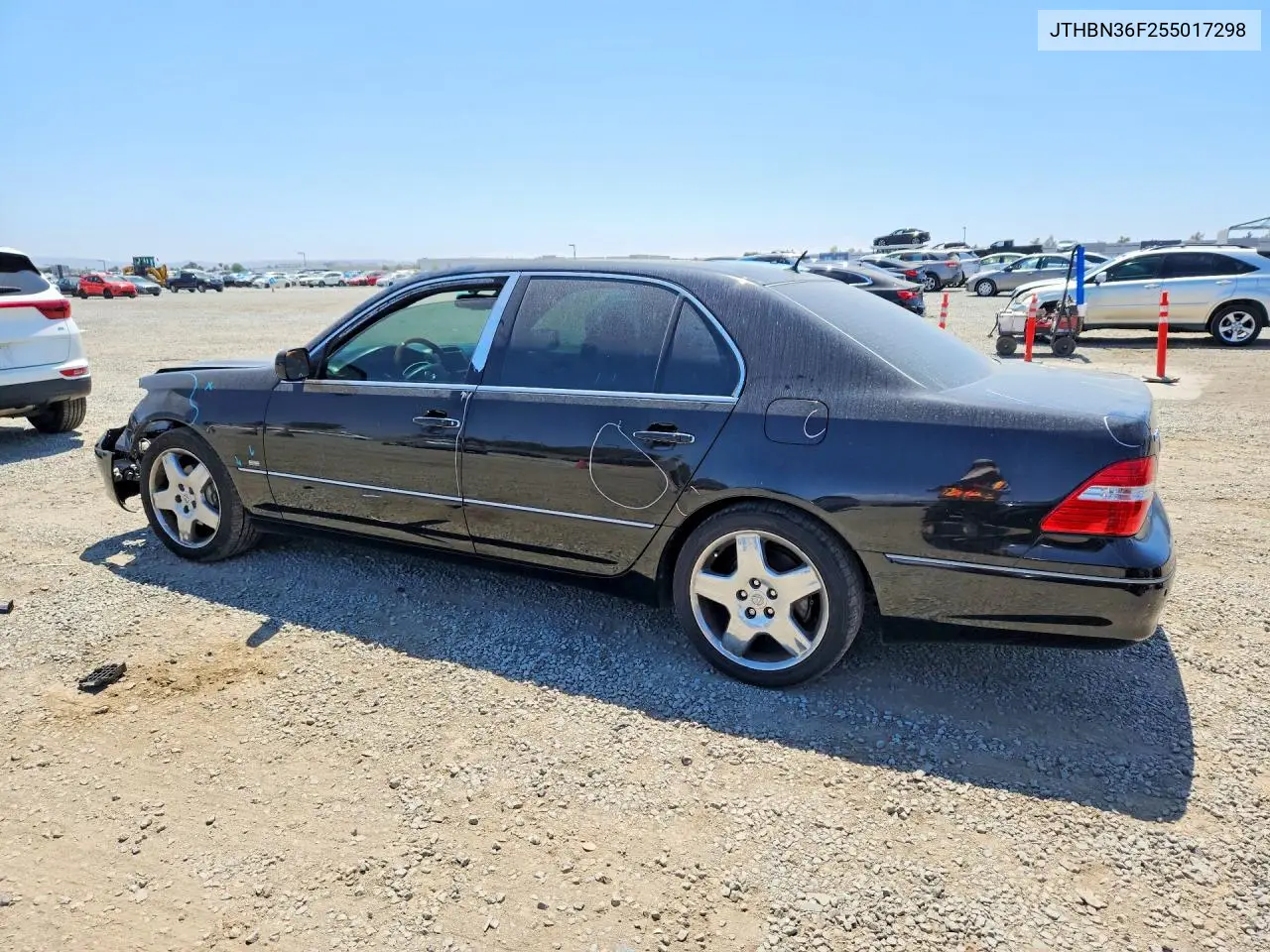 2005 Lexus Ls 430 VIN: JTHBN36F255017298 Lot: 59590666