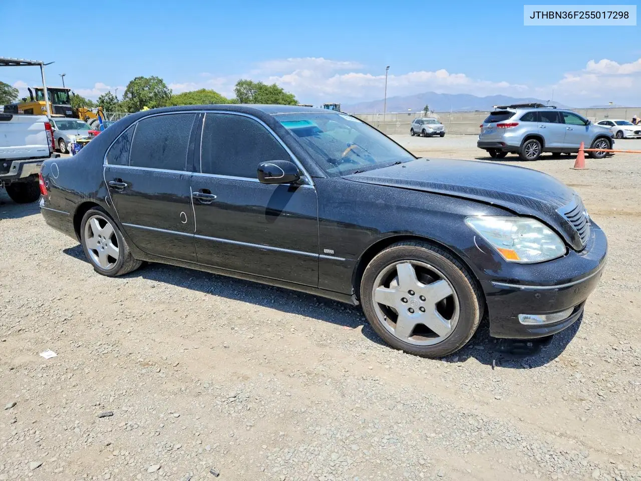 2005 Lexus Ls 430 VIN: JTHBN36F255017298 Lot: 59590666
