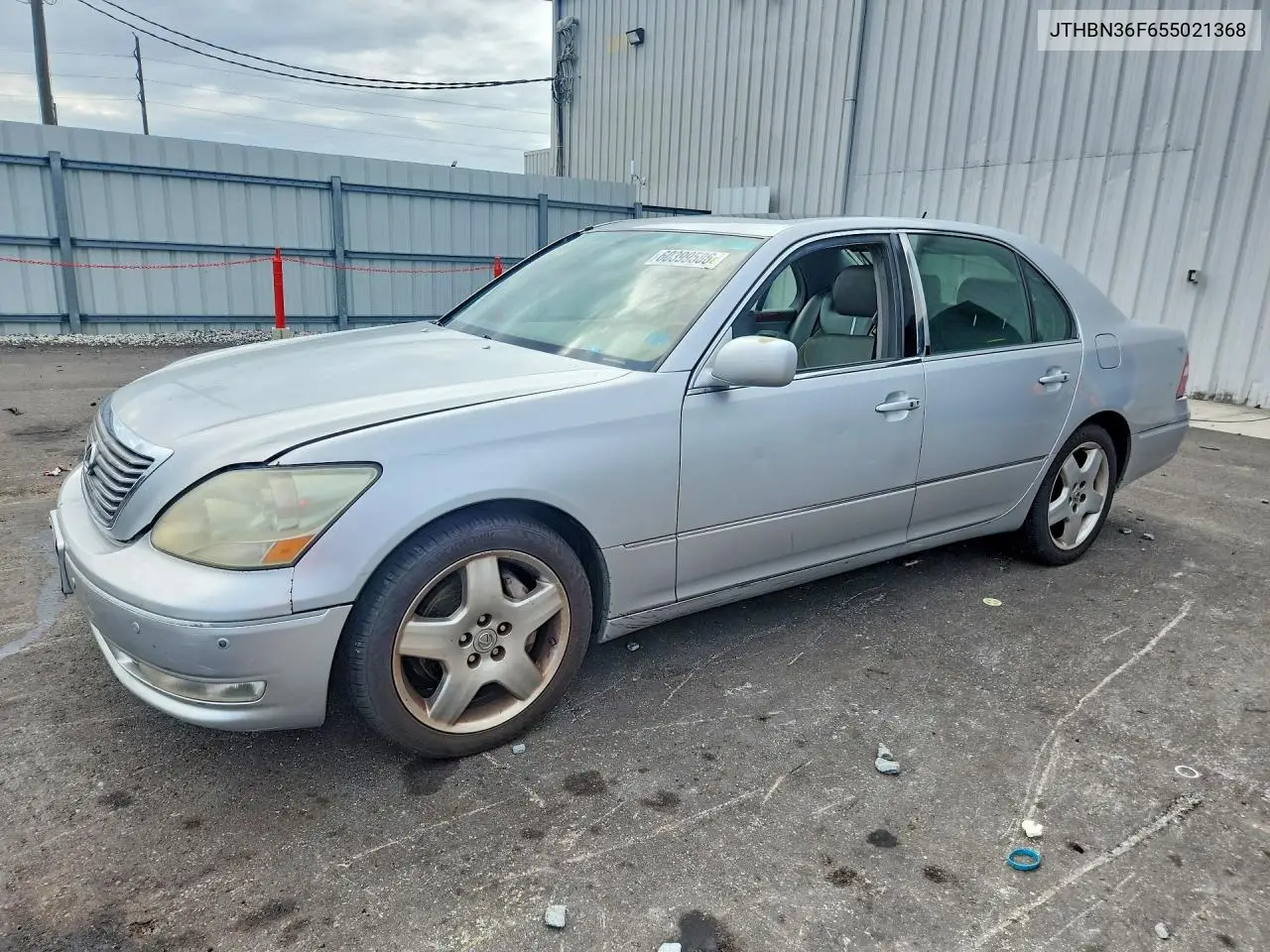 2005 Lexus Ls 430 VIN: JTHBN36F655021368 Lot: 60399586