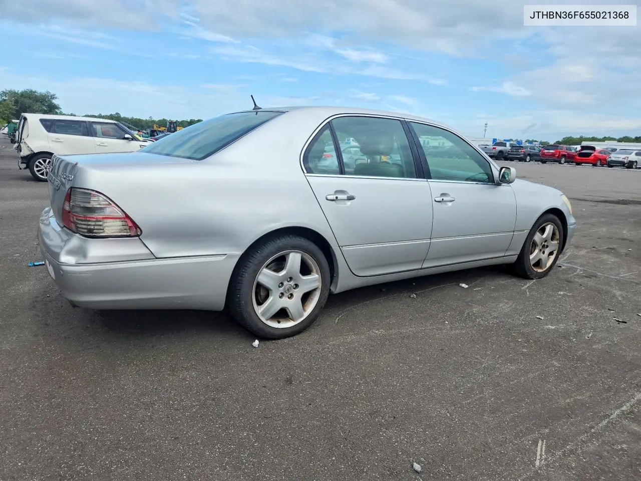 2005 Lexus Ls 430 VIN: JTHBN36F655021368 Lot: 60399586