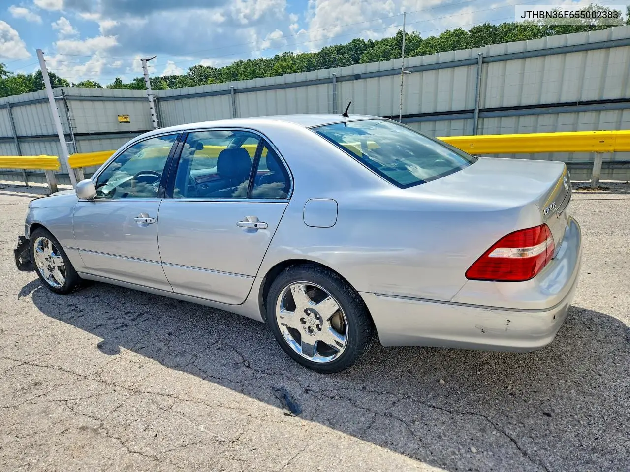 2005 Lexus Ls 430 VIN: JTHBN36F655002383 Lot: 60565216