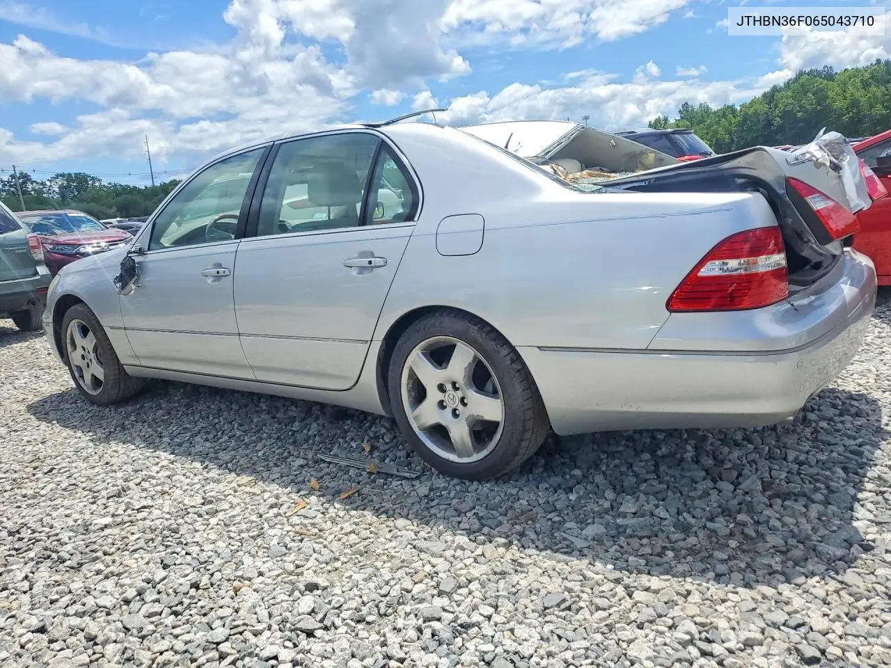 2006 Lexus Ls 430 VIN: JTHBN36F065043710 Lot: 57146016