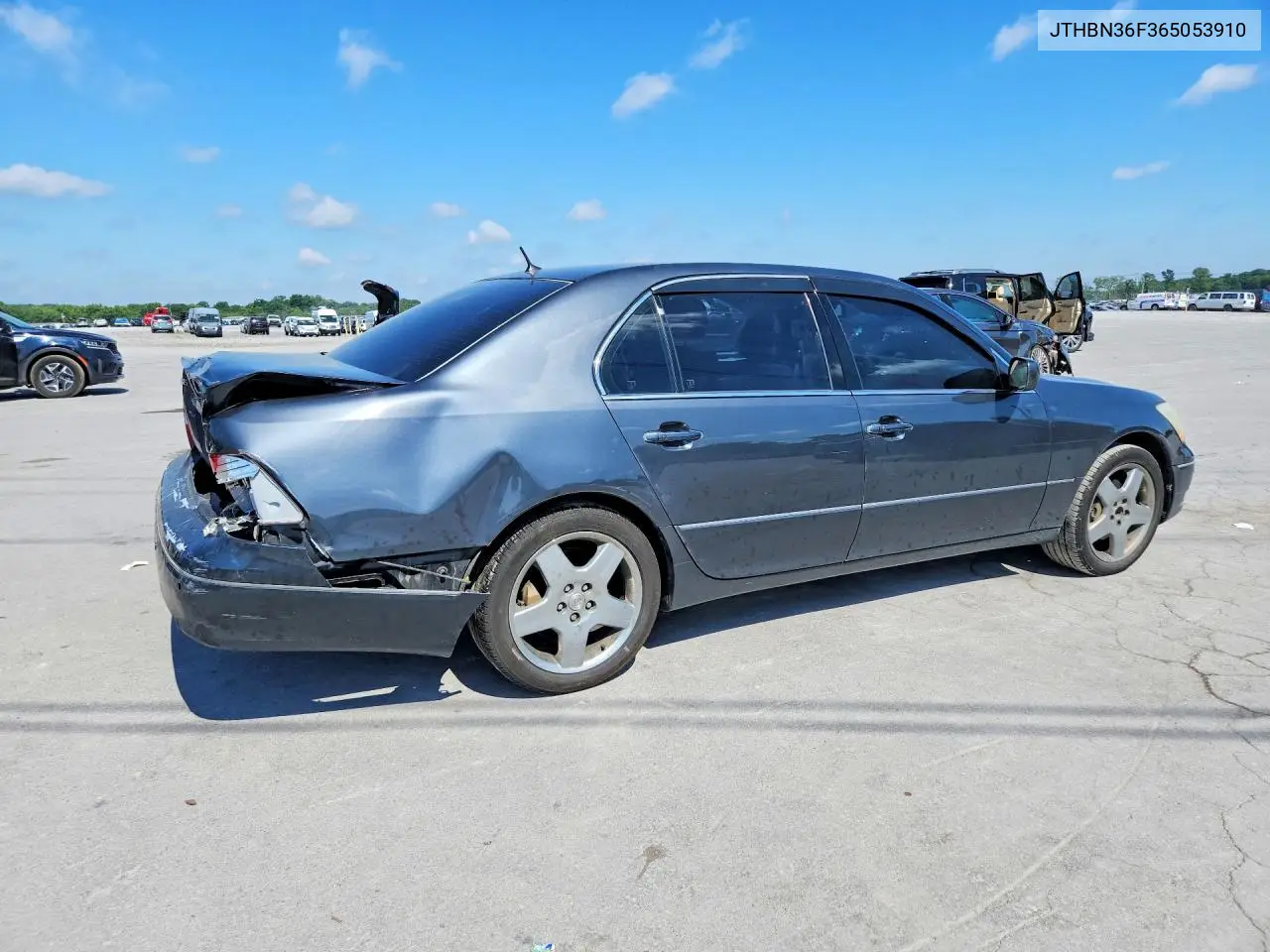 2006 Lexus Ls 430 VIN: JTHBN36F365053910 Lot: 57874406