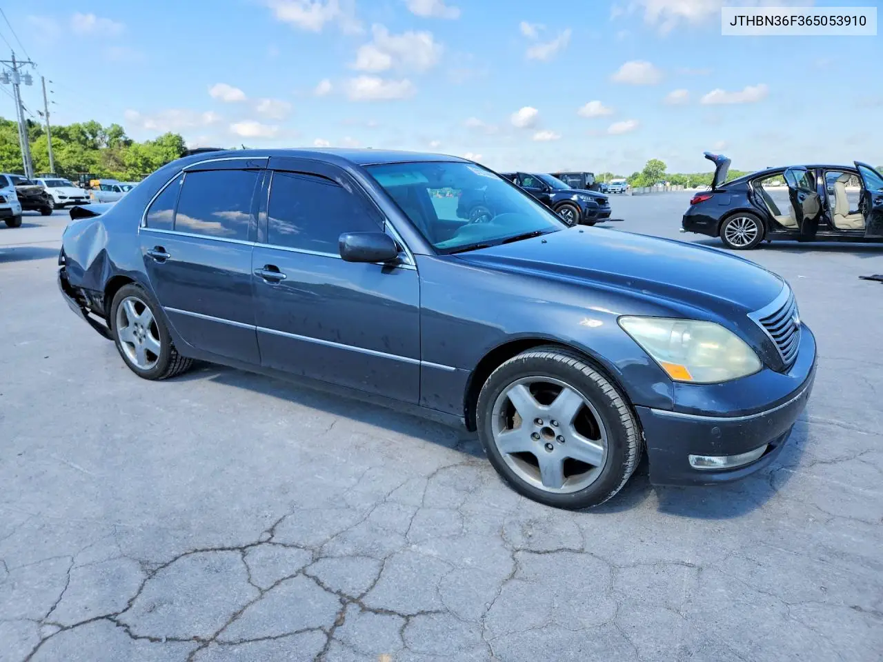 2006 Lexus Ls 430 VIN: JTHBN36F365053910 Lot: 57874406