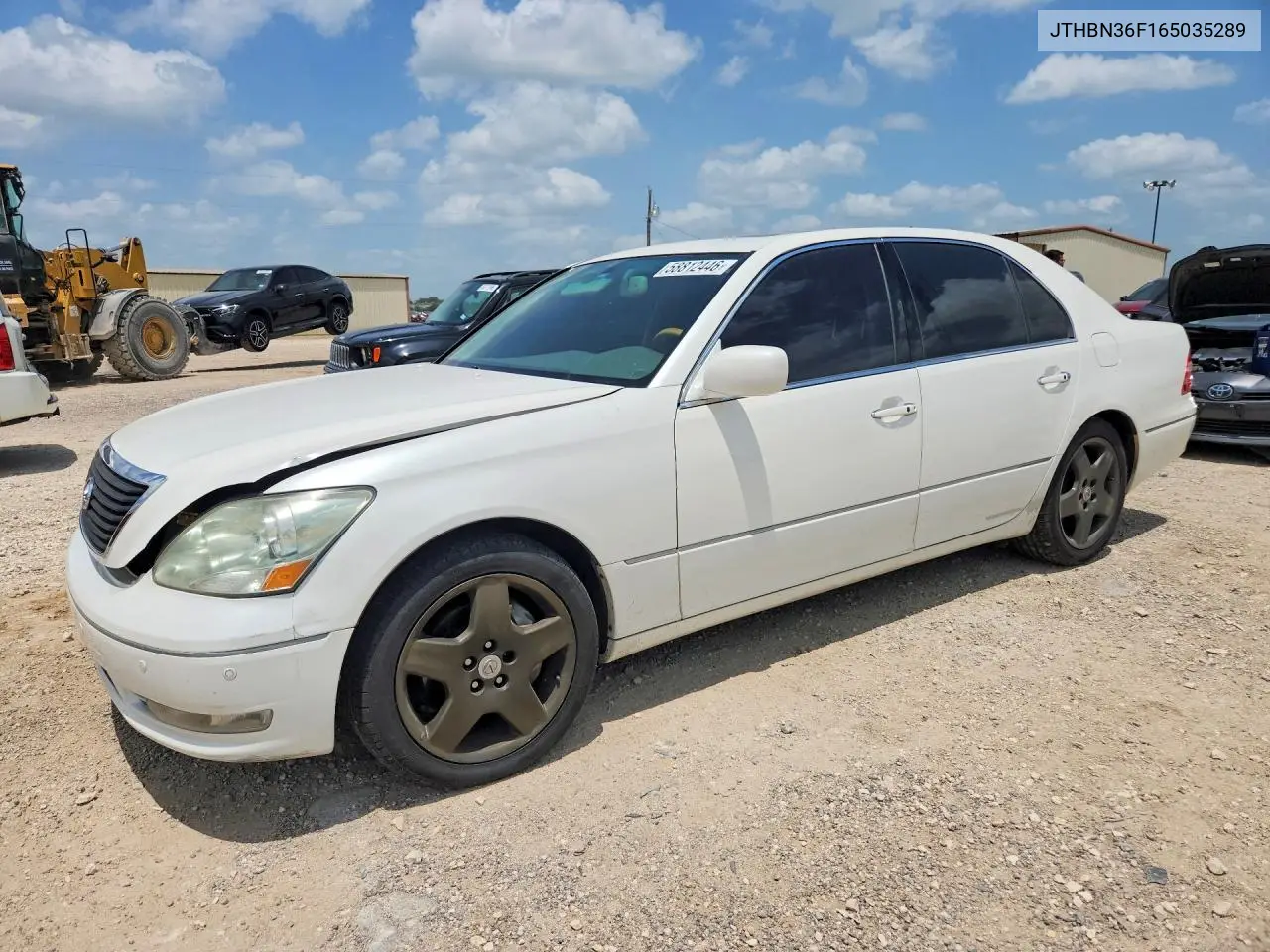 2006 Lexus Ls 430 VIN: JTHBN36F165035289 Lot: 58812446