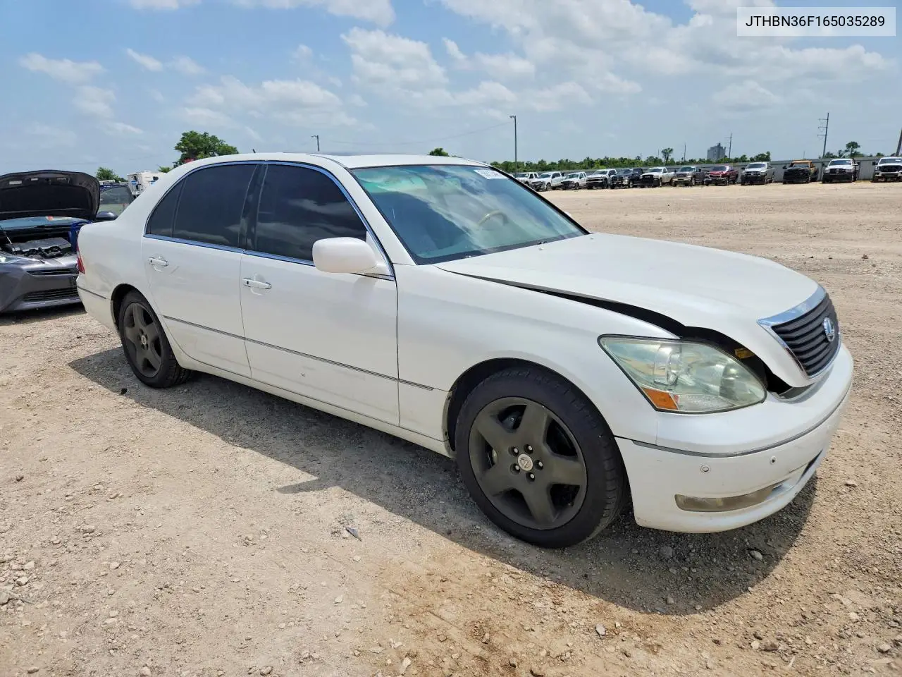 2006 Lexus Ls 430 VIN: JTHBN36F165035289 Lot: 58812446