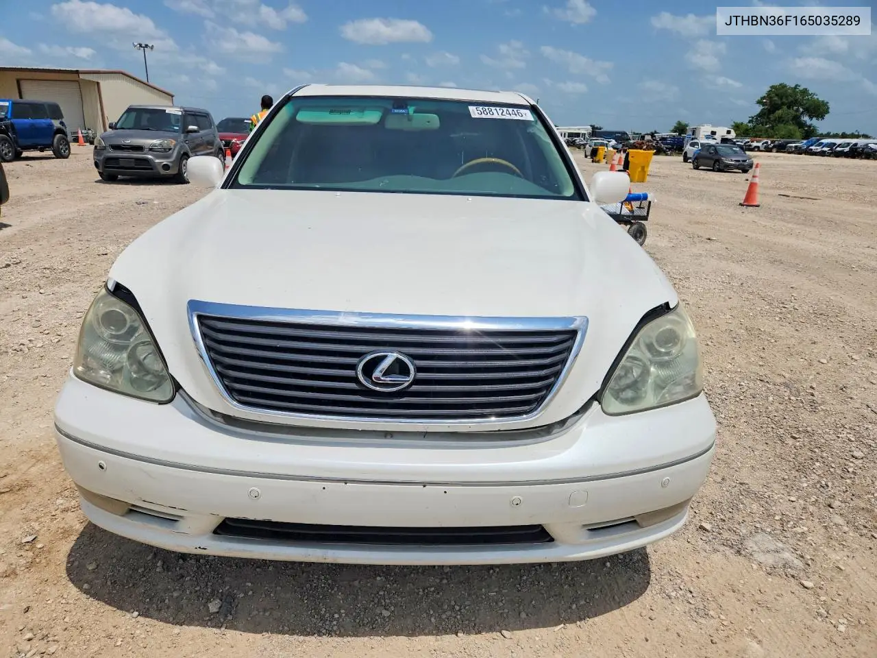2006 Lexus Ls 430 VIN: JTHBN36F165035289 Lot: 58812446