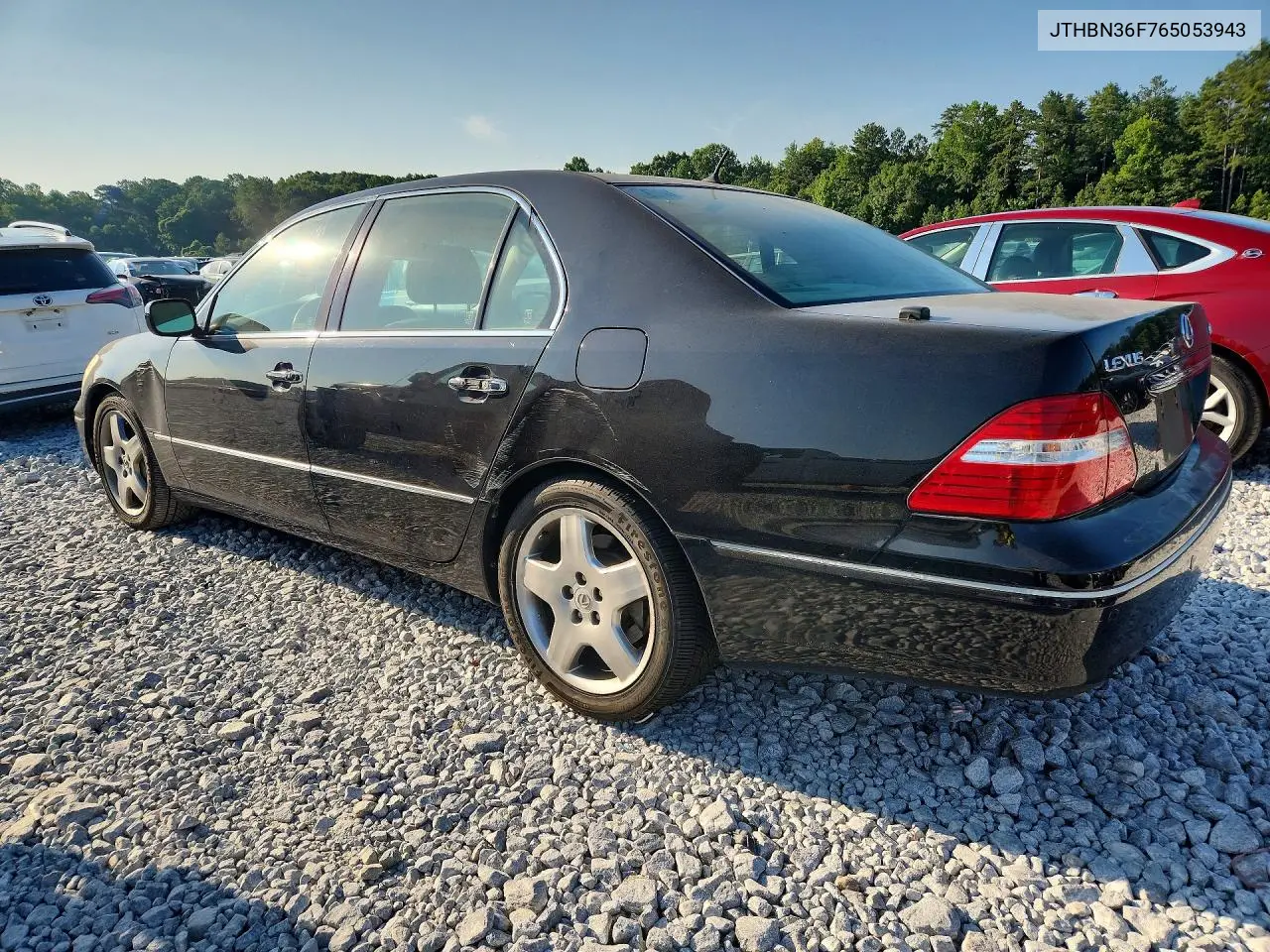 2006 Lexus Ls 430 VIN: JTHBN36F765053943 Lot: 60386706