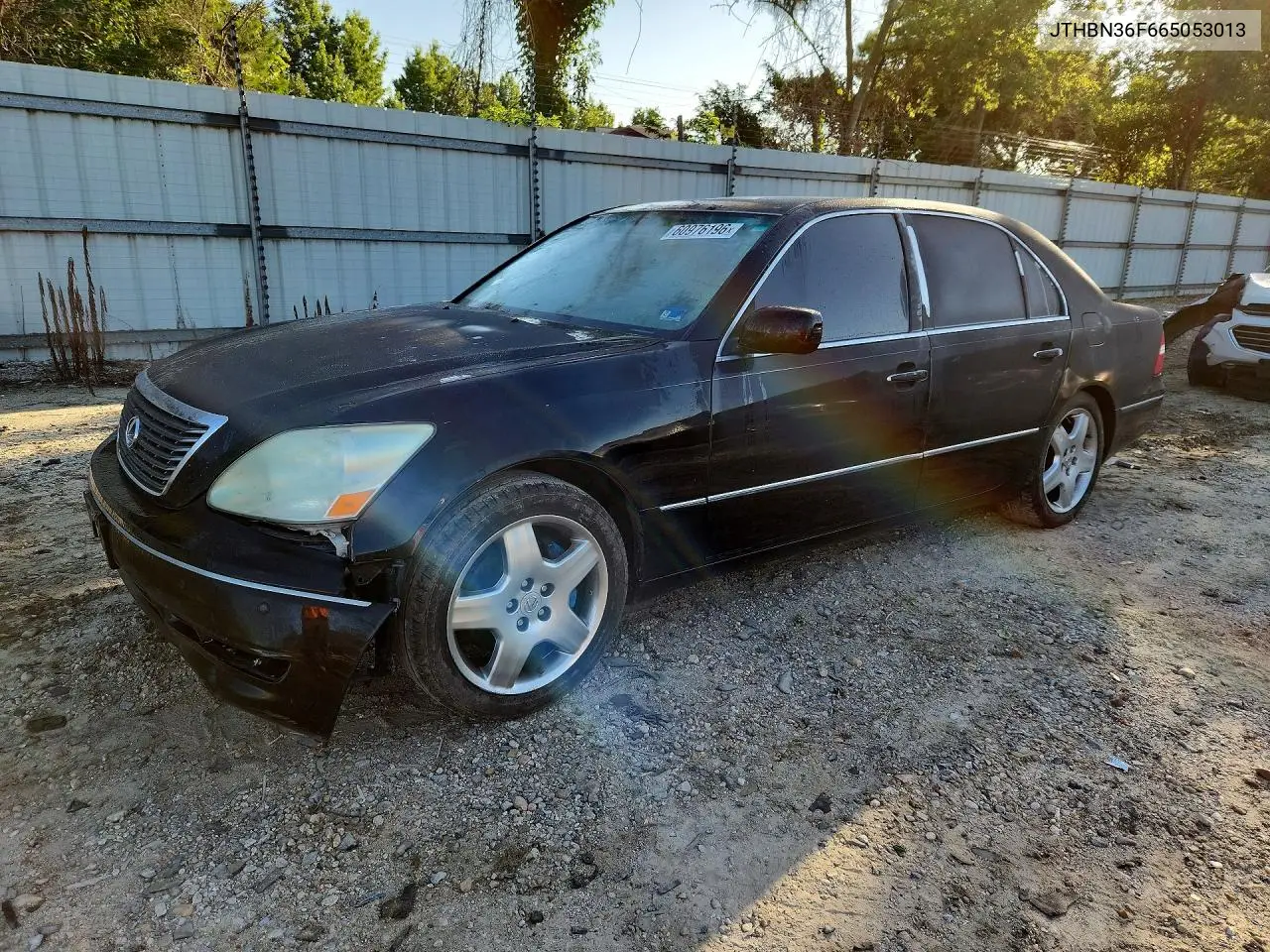 2006 Lexus Ls 430 VIN: JTHBN36F665053013 Lot: 60976196