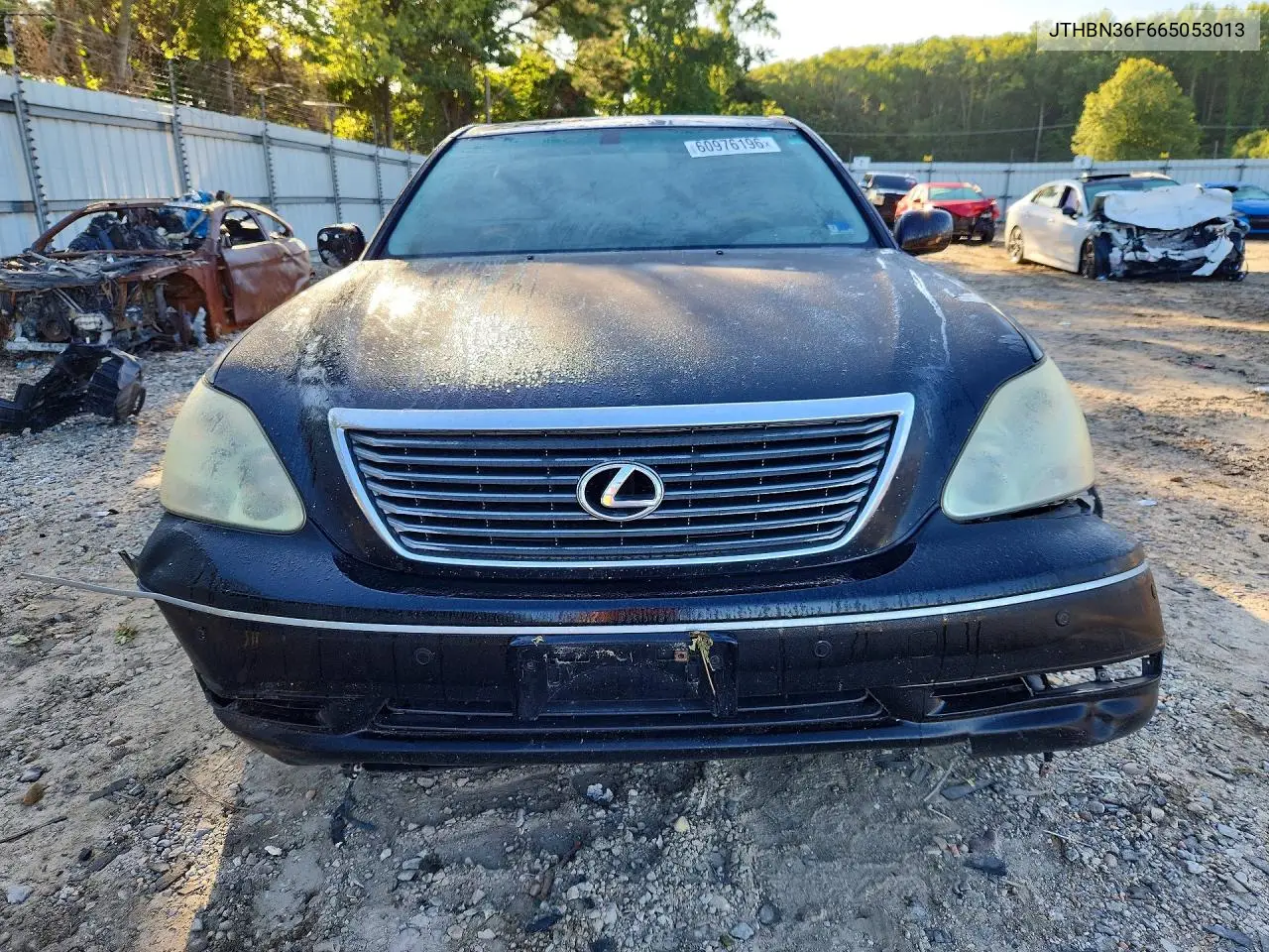 2006 Lexus Ls 430 VIN: JTHBN36F665053013 Lot: 60976196