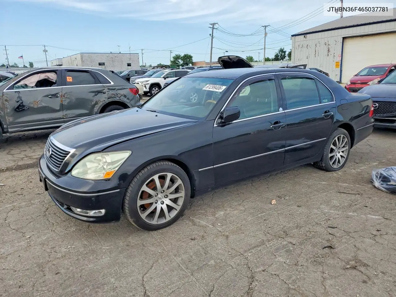 2006 Lexus Ls 430 VIN: JTHBN36F465037781 Lot: 61299406