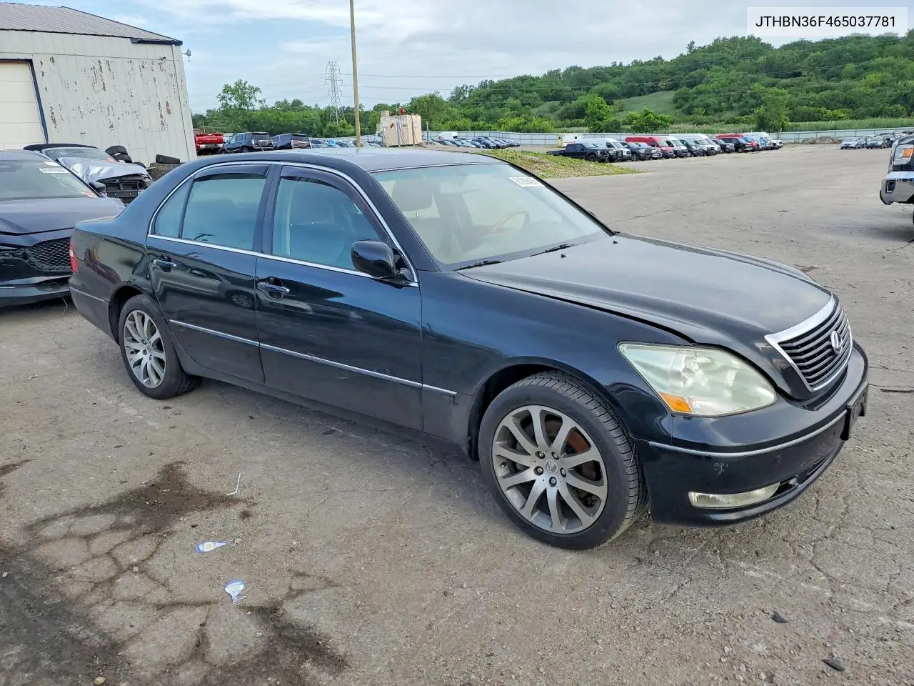 2006 Lexus Ls 430 VIN: JTHBN36F465037781 Lot: 61299406