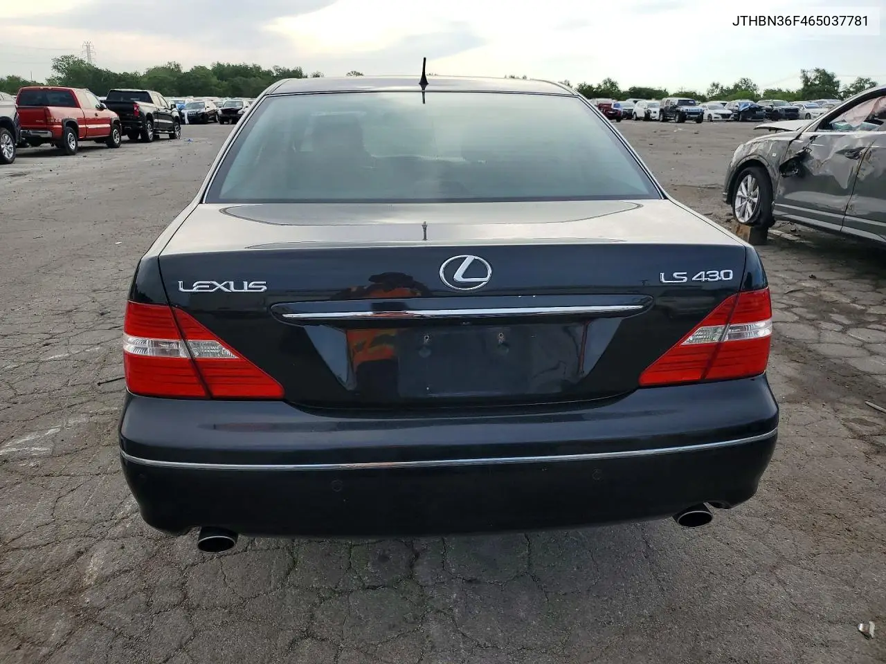 2006 Lexus Ls 430 VIN: JTHBN36F465037781 Lot: 61299406
