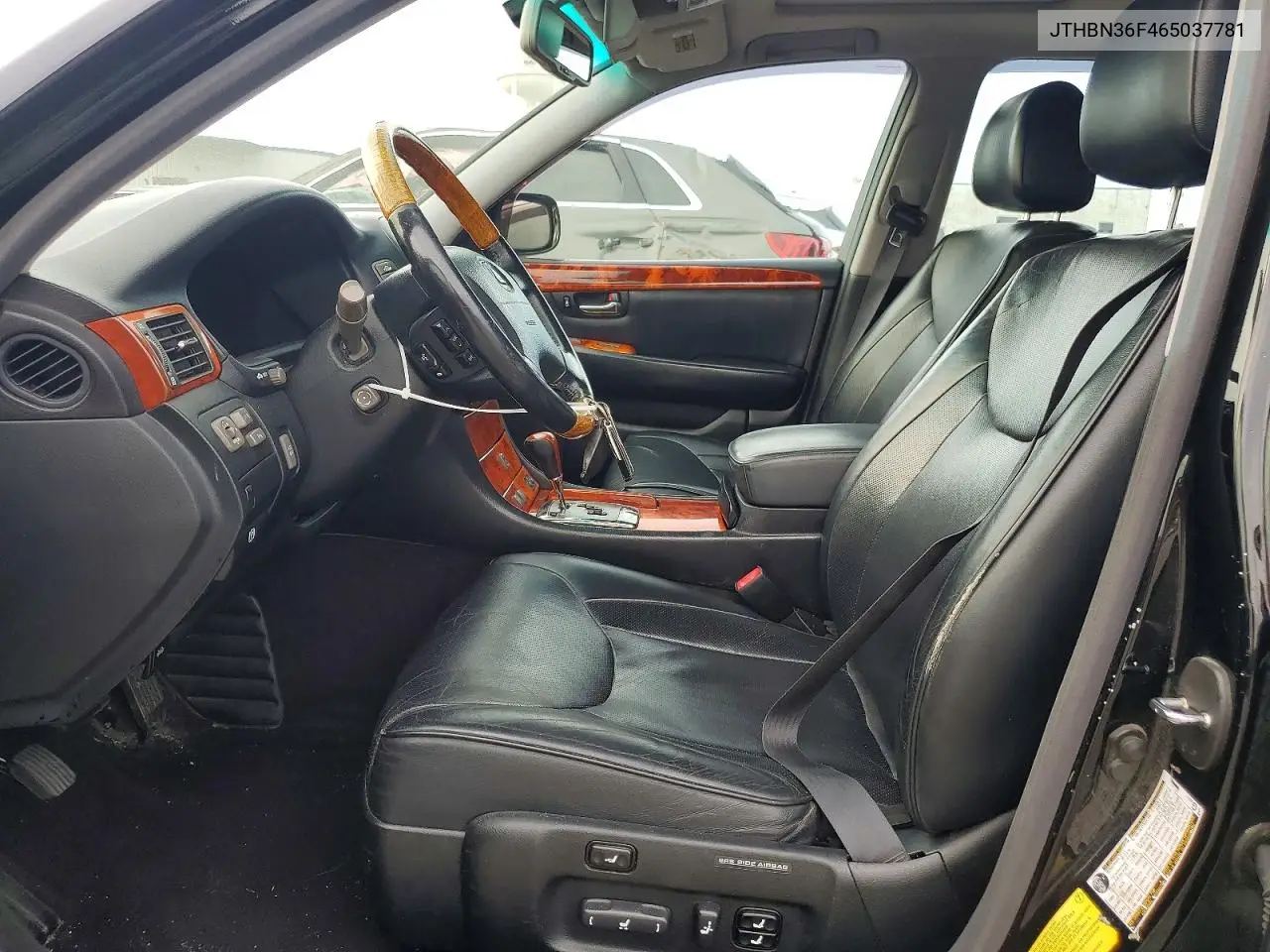2006 Lexus Ls 430 VIN: JTHBN36F465037781 Lot: 61299406