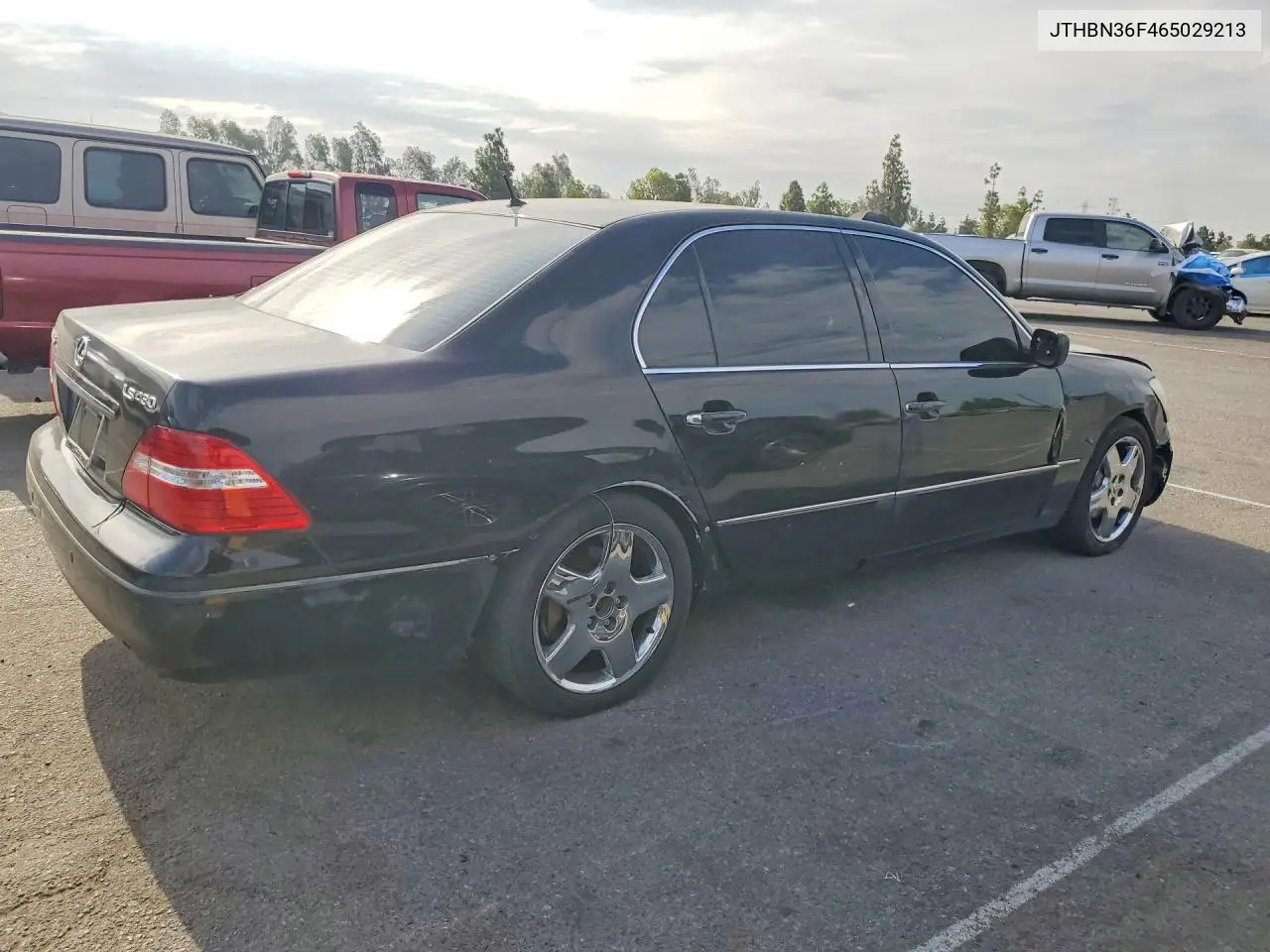 2006 Lexus Ls 430 VIN: JTHBN36F465029213 Lot: 61907536