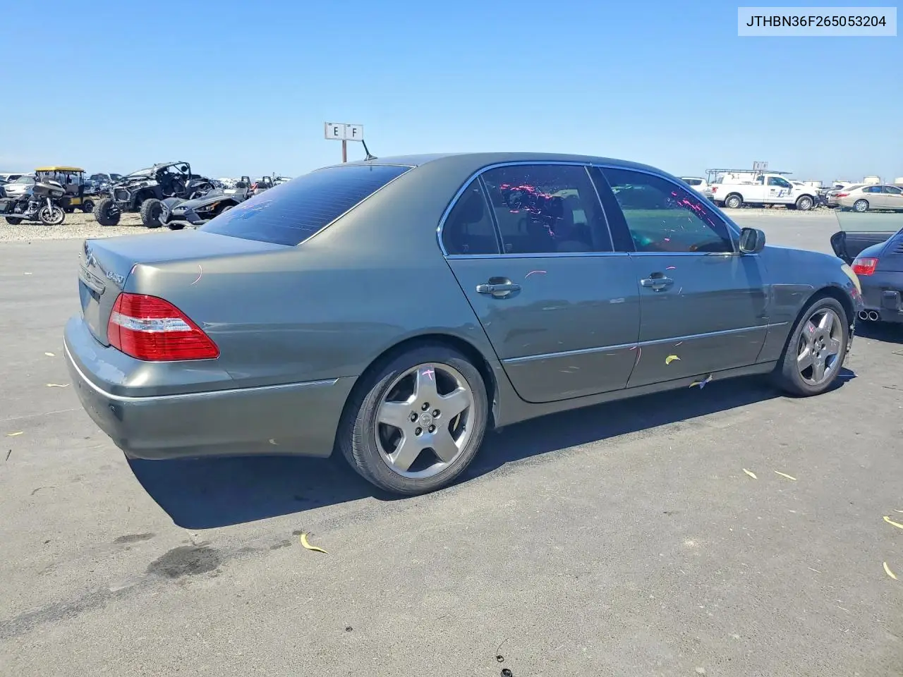 2006 Lexus Ls 430 VIN: JTHBN36F265053204 Lot: 85771575