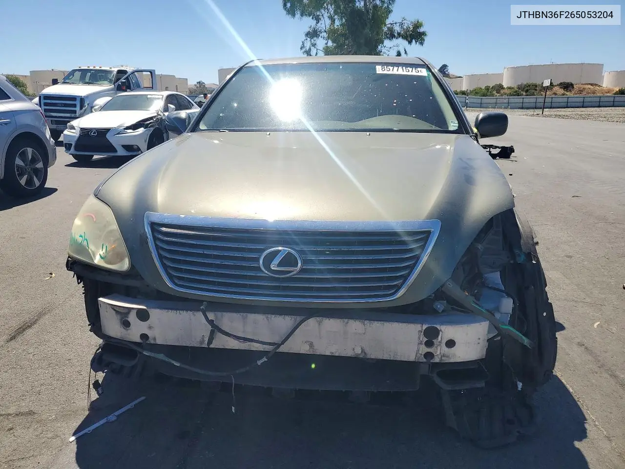 2006 Lexus Ls 430 VIN: JTHBN36F265053204 Lot: 85771575