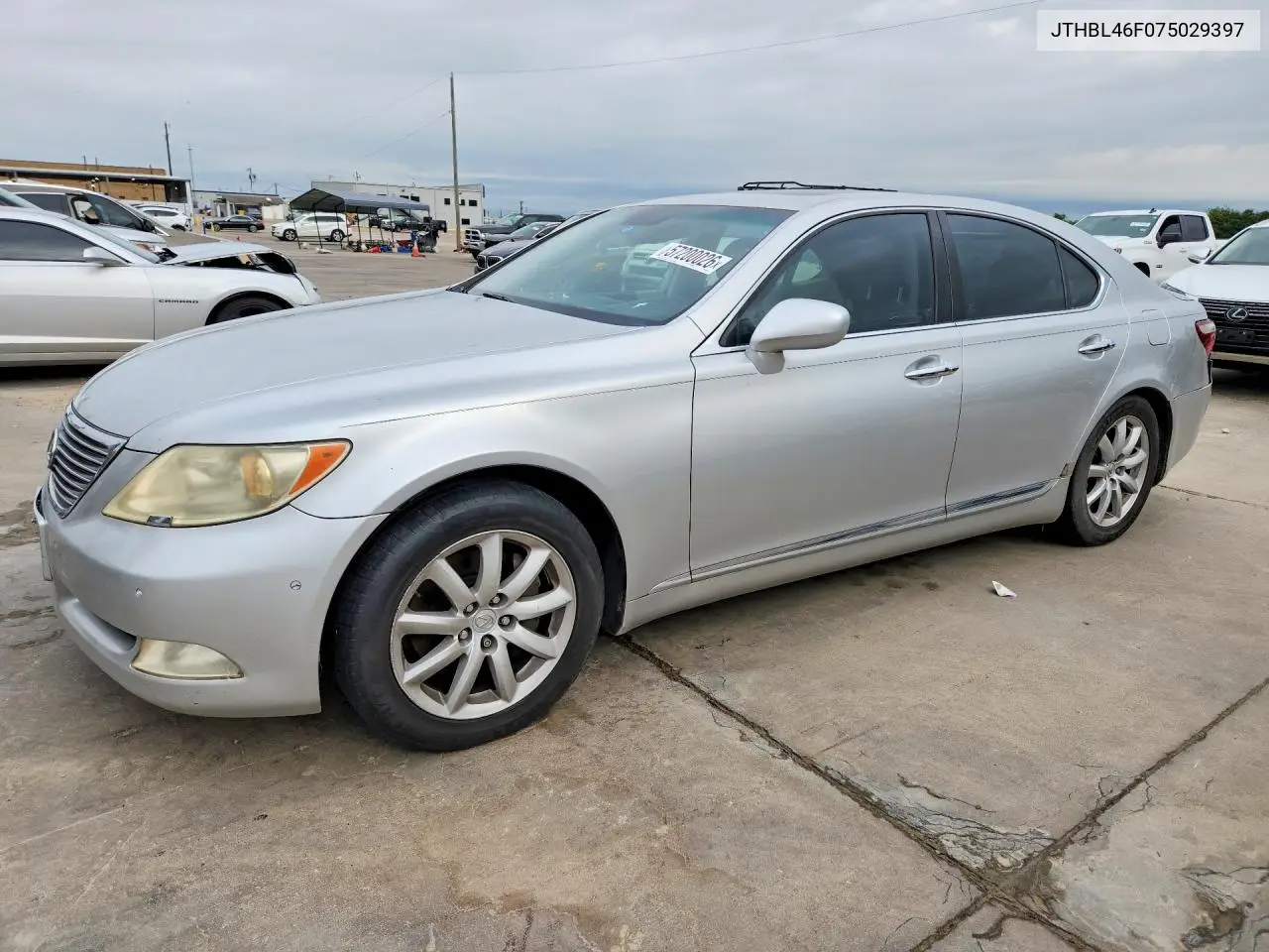 2007 Lexus Ls 460 VIN: JTHBL46F075029397 Lot: 57200026