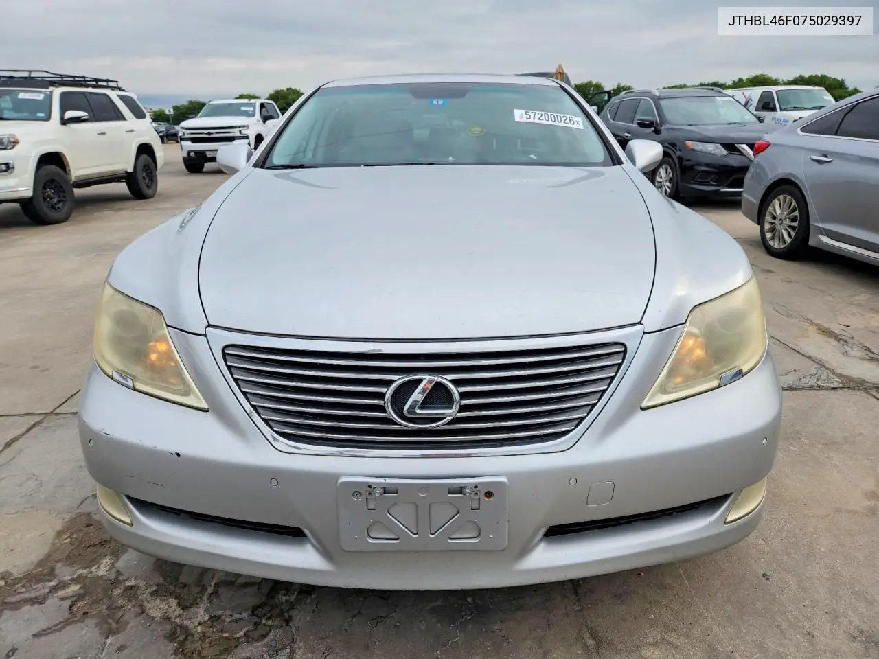2007 Lexus Ls 460 VIN: JTHBL46F075029397 Lot: 57200026