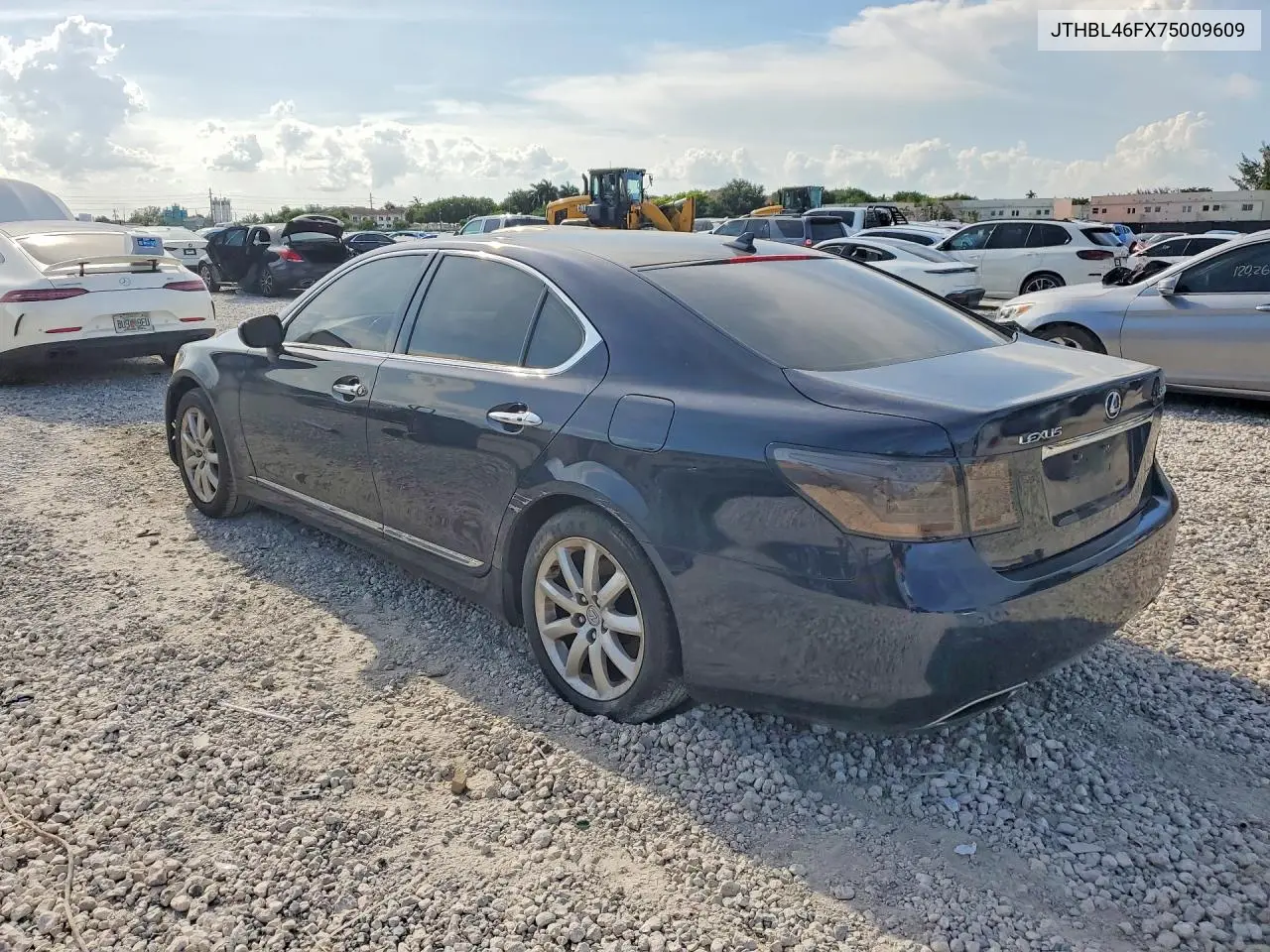 2007 Lexus Ls 460 VIN: JTHBL46FX75009609 Lot: 58942416