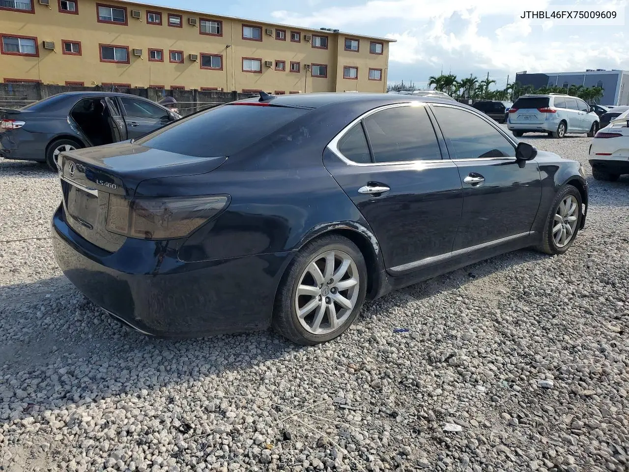 2007 Lexus Ls 460 VIN: JTHBL46FX75009609 Lot: 58942416