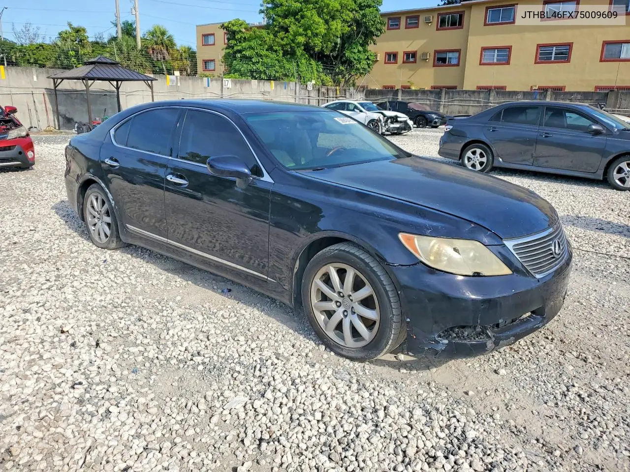 2007 Lexus Ls 460 VIN: JTHBL46FX75009609 Lot: 58942416