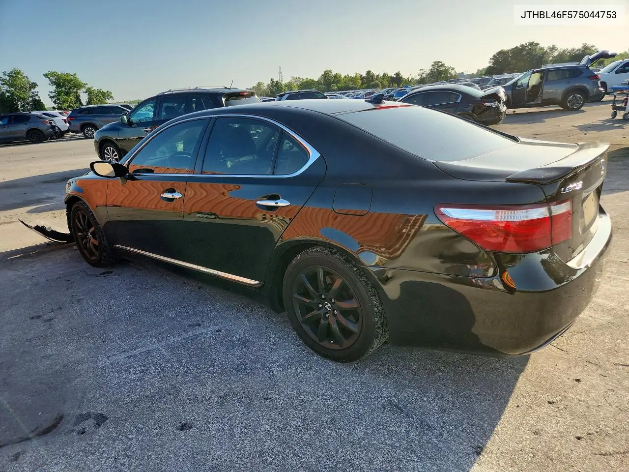 2007 Lexus Ls 460 VIN: JTHBL46F575044753 Lot: 59084496